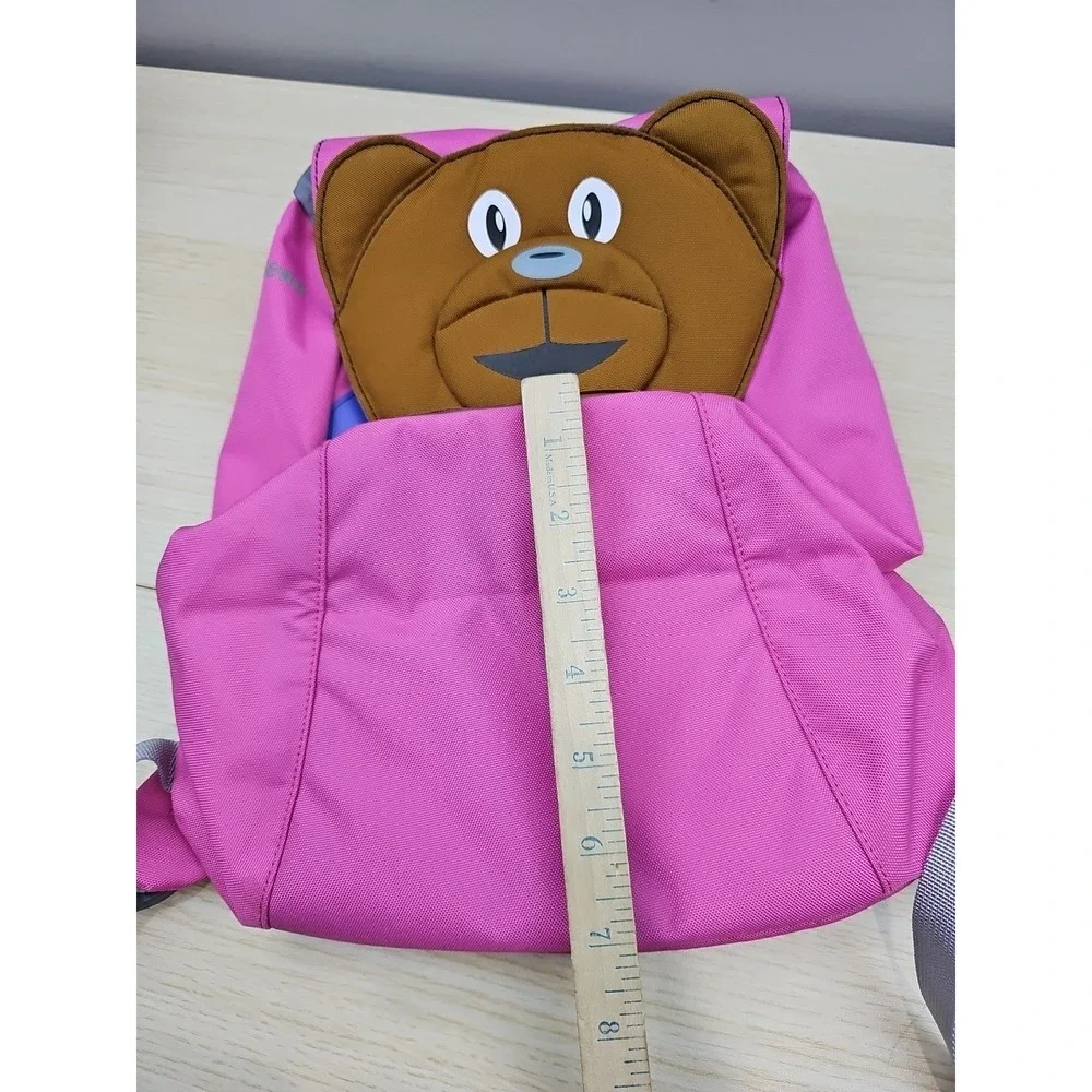 L.L.Bean Critter Pack Kids Backpack Bear Pink Cute‎ Animal Children's School Bag